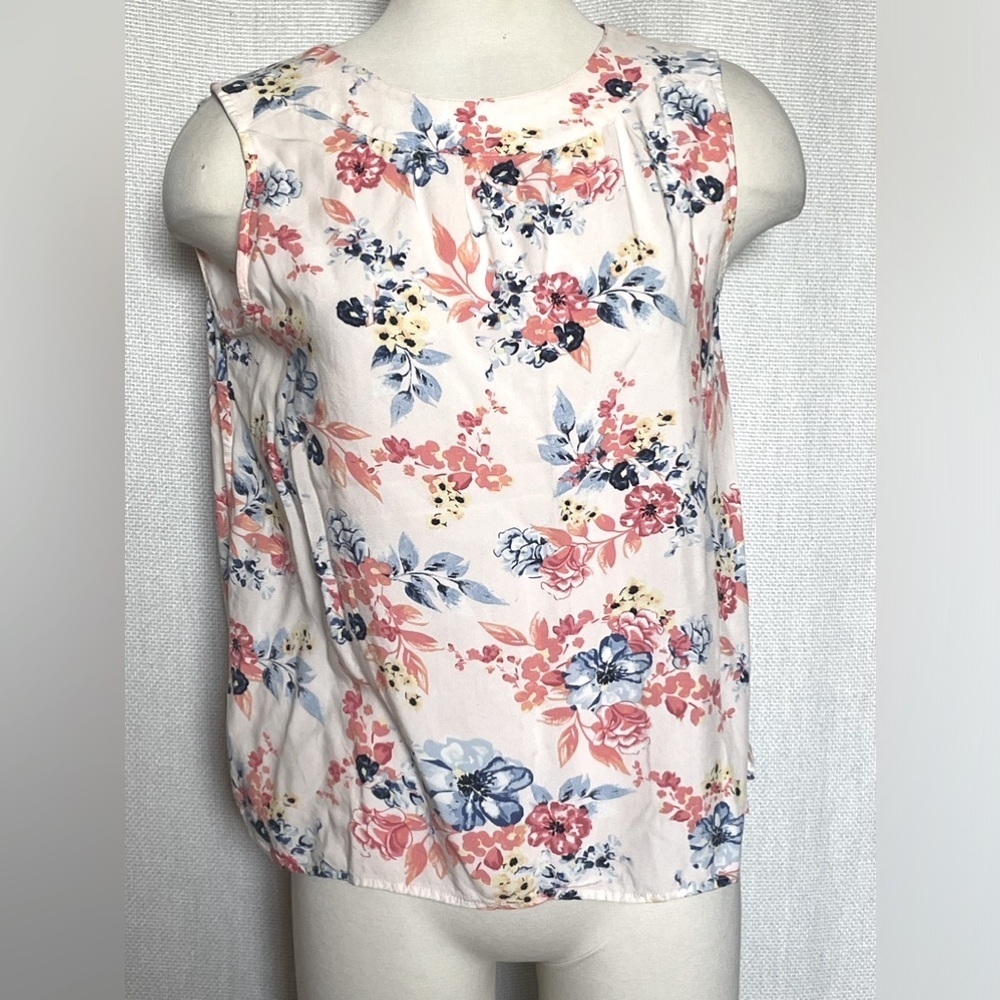 Talbots Petite floral tank - Picture 1 of 5